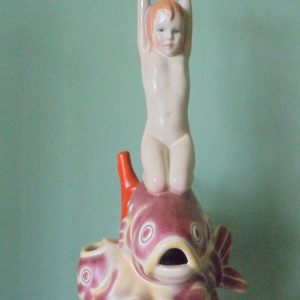 A Lenci figurine entitled 'TROFEO' or translated 'TROPHY' by Helen Konig Scavini.. (Ref OCT 3031)