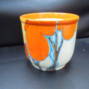 DSC07615 ORANGE AUTUMN Heath shape fern pot (Ref CC 2003)